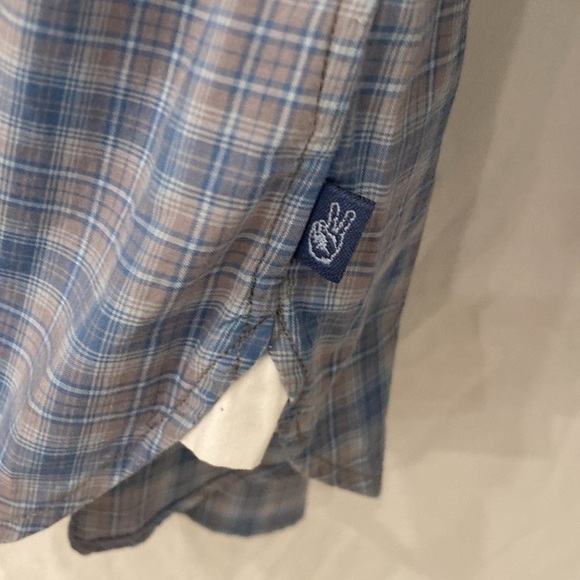 John Varvatos Star USA Button down Sport Shirt Mens M Midnight Long Sleeve - Picture 4 of 6